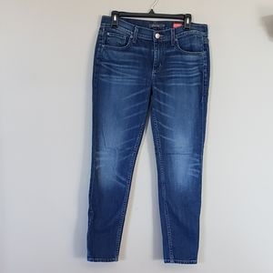 Anthropologie Level 99 Relaxed Lily Women's Straight Leg Blue Jeans Size…